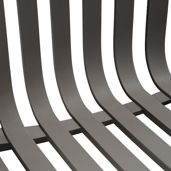 Havestole Alcudia, vejrbestandige, stabelbare - anthrazit,Sæt med 6 stk. Graphite grey