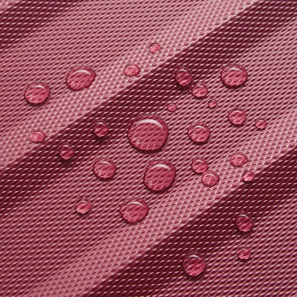 tectake Kuffertsæt Pucci 4 dele -  vinrød Wine red