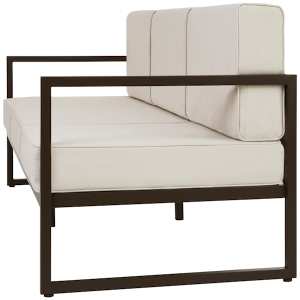 tectake Loungesofa Comosa, 3-personers, XXL-polstring Beige