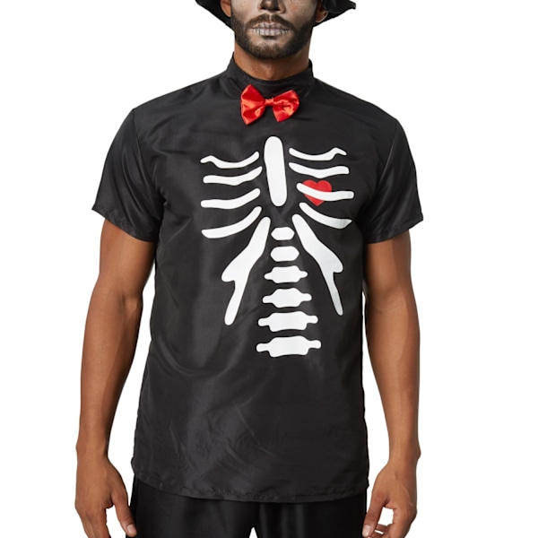 tectake Halloween cool gentleman kostume White XL