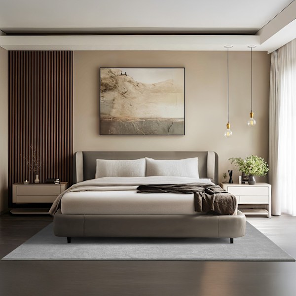 Kortluvet tæppe Soft Zone - grå,160 x 230 cm Grey