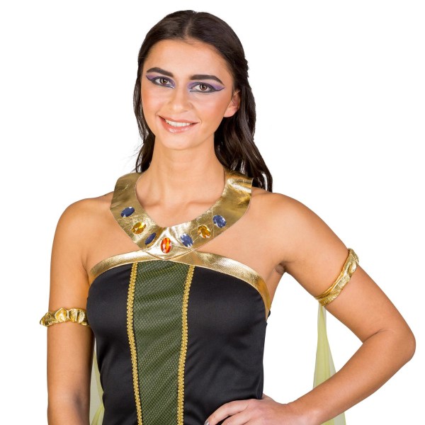 tectake Farao Nefertiti kostume Black XL