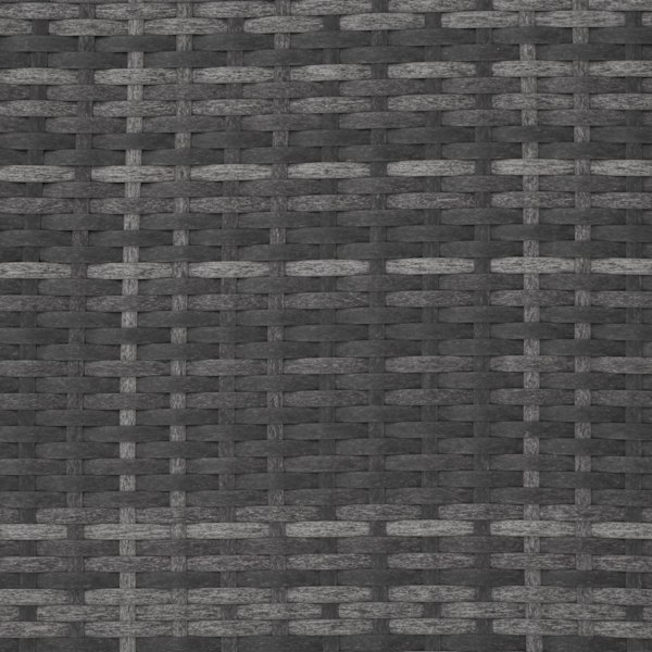 tectake Polyrattan loungesæt Menorca -  grå Grey