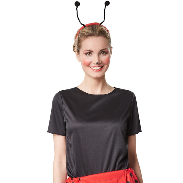 tectake Marina Mariehøne kostume Red S