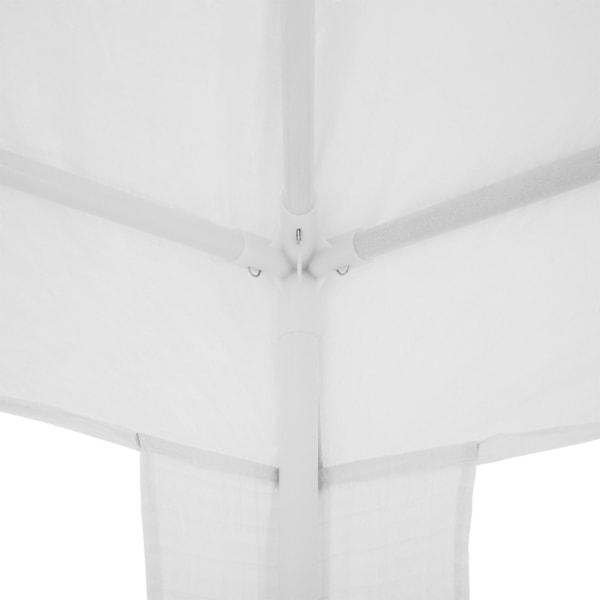 tectake Havepavillon Baraban 3x3m med 3 sidepaneler -  hvid White