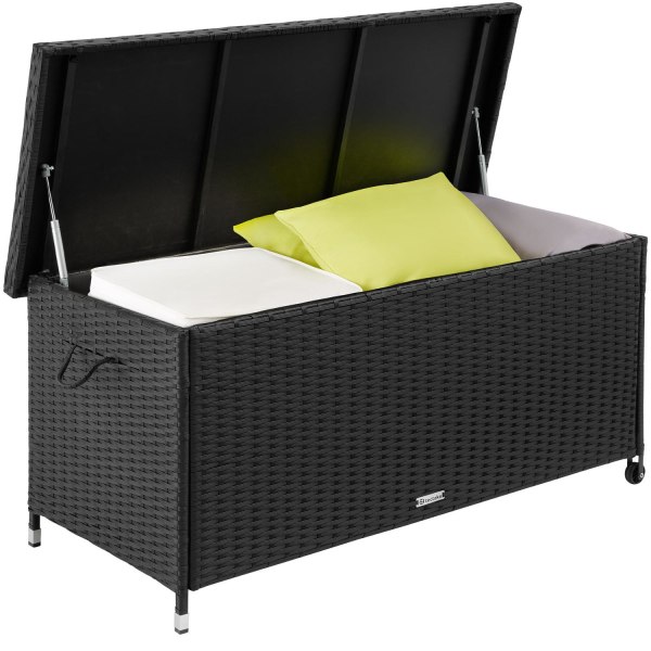 tectake Hyndeboks Kiruna, 270l -  sort Black