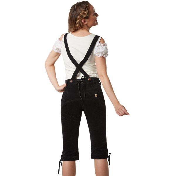 tectake Lederhosen Stuttgart Black S