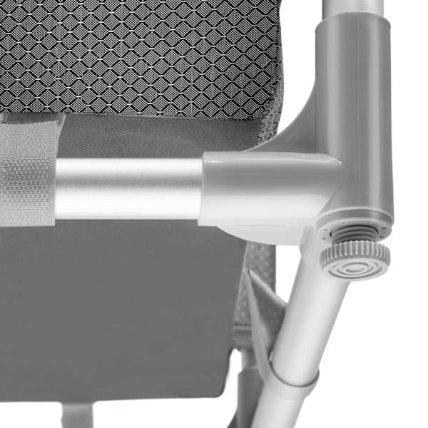 tectake Campingskab Deluxe med 6 rum -  grå Grey