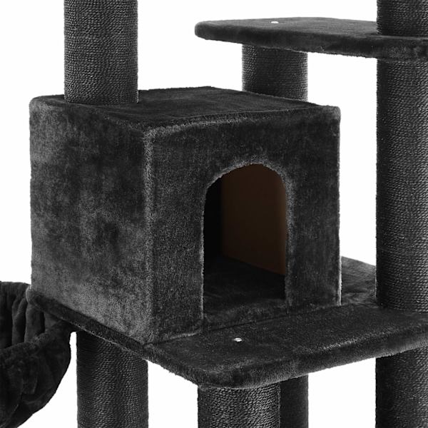 tectake Kradsetræ Gismo -  sort Black