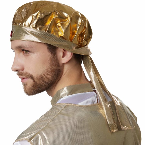 tectake Prægtig Sultan kostume Gold M