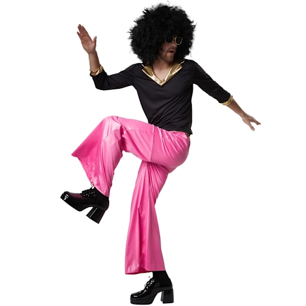 tectake Funky disco danser kostume Pink M