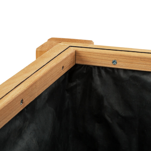 tectake Højbed med opsats 119x53x124cm Brown