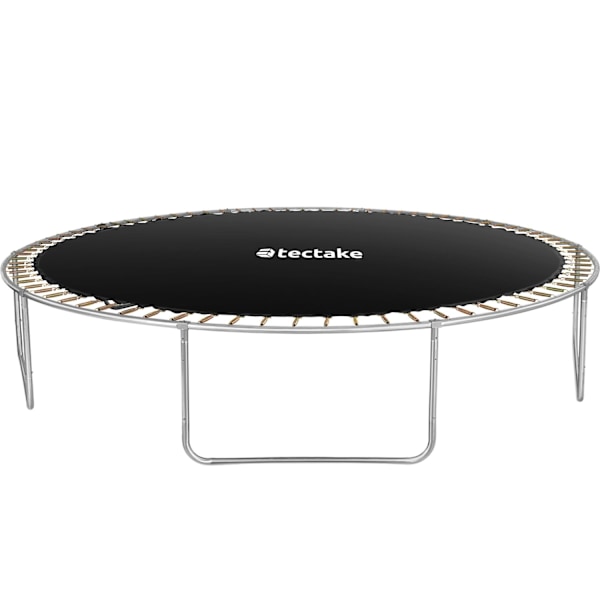 tectake Trampolin med sikkerhedsnet - 457 cm 457 cm Blue