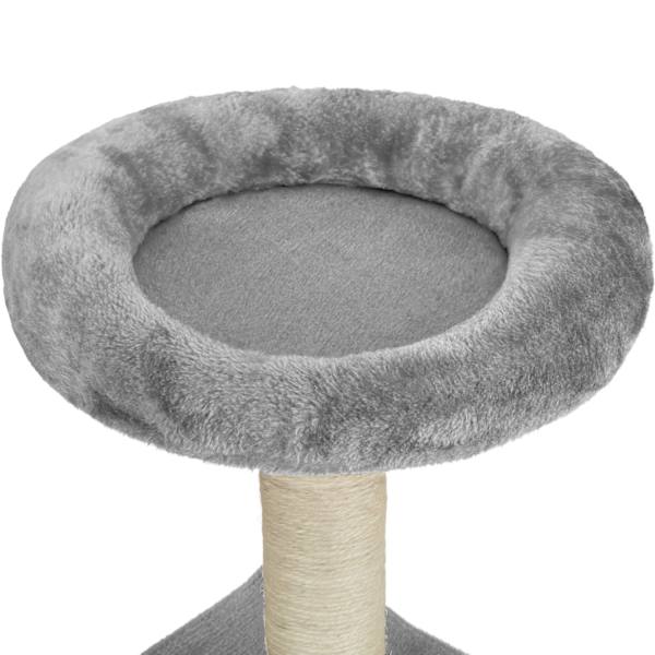 tectake Kradsetræ Lilou -  grå Grey