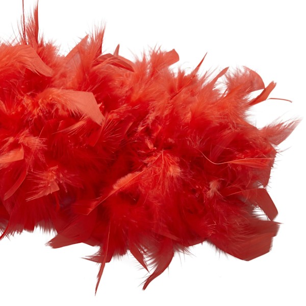 tectake Flot fjerboa -  rød Red