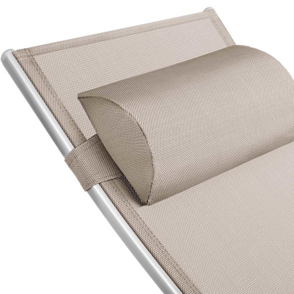 tectake 2 solsenge Alina -  beige Beige