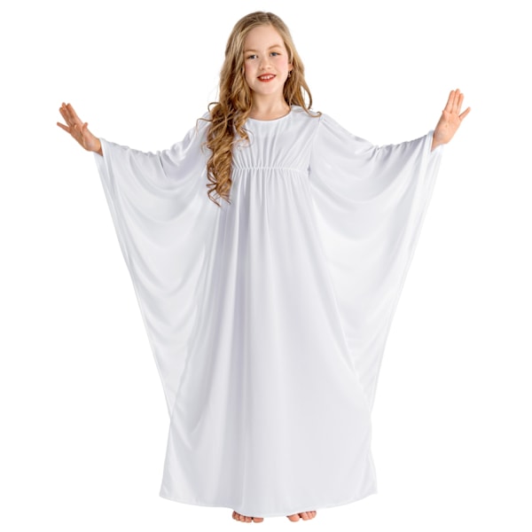 tectake Himmelsk Engel børnekostume White 140 (10-12y)