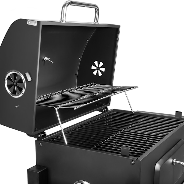 tectake Trækulsgrill Florian Black