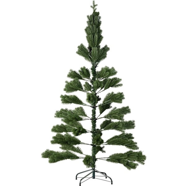 tectake Kunstigt juletræ - 180 cm 180 cm Green