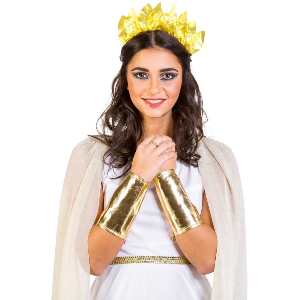 tectake Græsk Gudinde Olympia kostume White XL