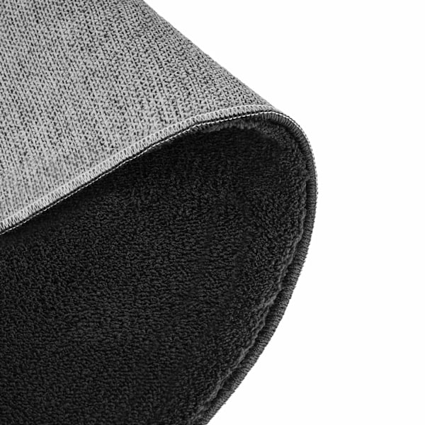 Kortluvet tæppe Soft Zone - sort,Ø 120 cm Black