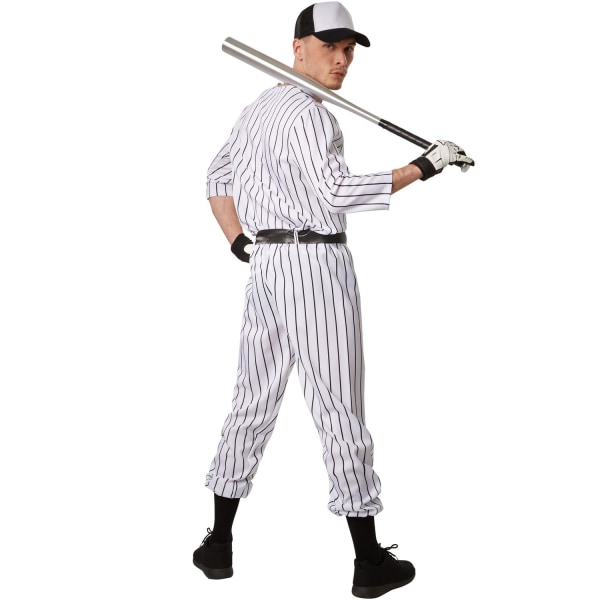tectake Baseball kostume White XL