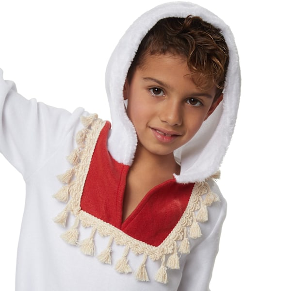 tectake Cool Eskimodreng børnekostume White 140 (9-10y)