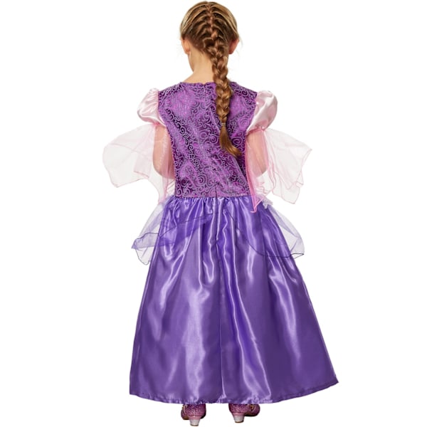 tectake Prinsesse Lavendel børnekostume Purple 128 (7-8y)