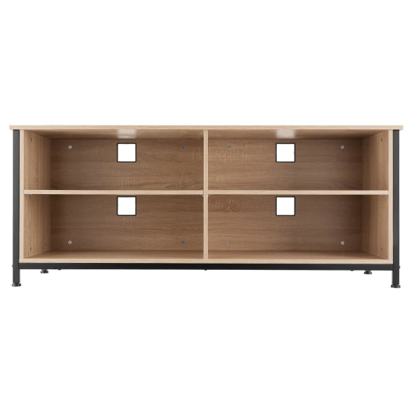 tectake Skænk Navan 147x41x60,5cm -  Industrielt lyst træ, egetræ Sonoma Light brown