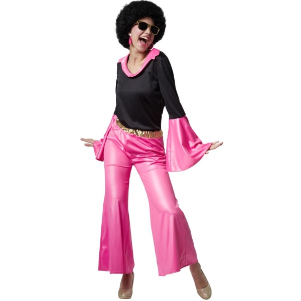 tectake Disco stjerne kostume Pink XL