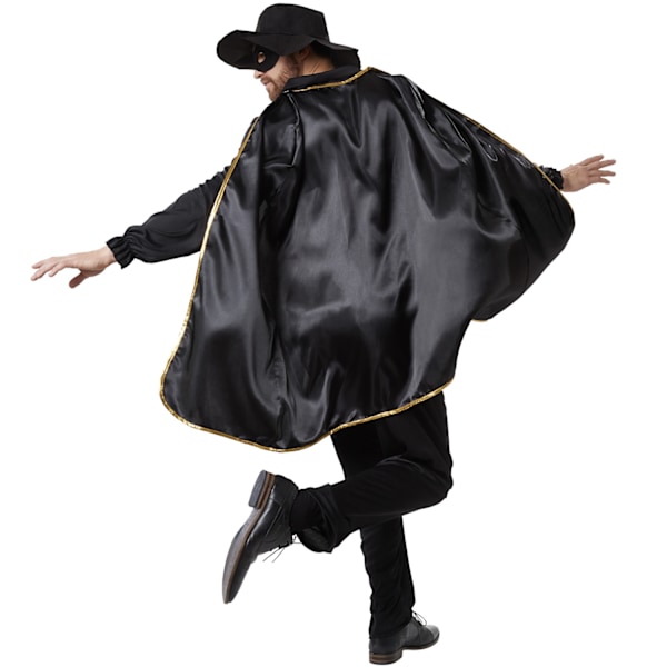 tectake Zorro kostume Black XXL