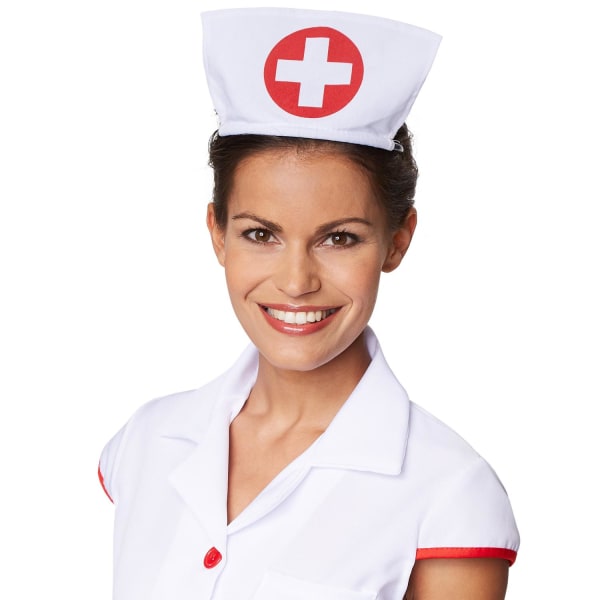 tectake Sygeplejerske kostume White S