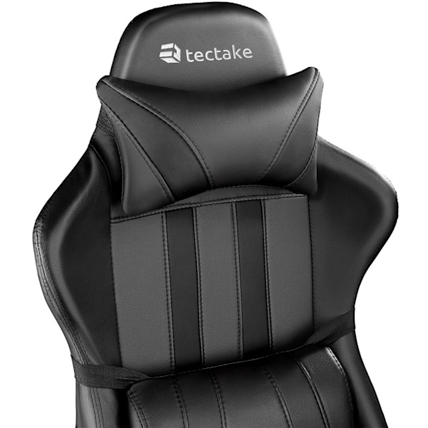 tectake Premium gamerstol -  sort Black