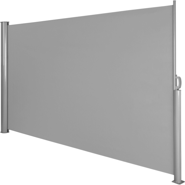 tectake Læhegn i aluminium og polyester - 160 x 300 cm Grey