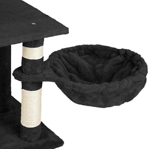 tectake Kradsetræ Mike -  sort Black
