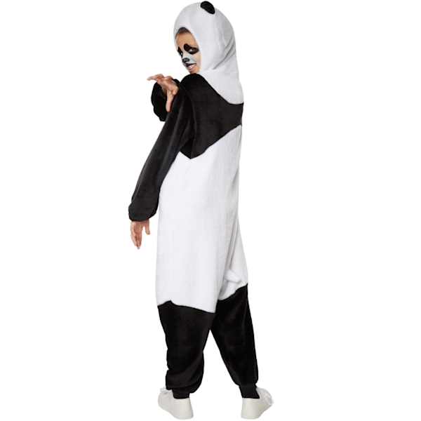 tectake Børnekostume Panda White 128 (7-8y)