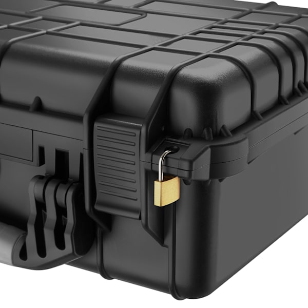 tectake Universalboks, kamerataske - L L Black