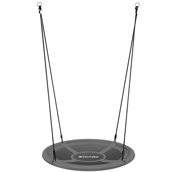 tectake Gynge Swayer, højdejusterbar - Ø 120 cm Ø 120 cm Black