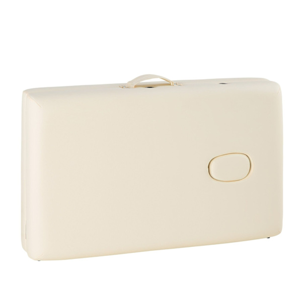 tectake Massagebriks med 3 zoner, polstring + taske -  beige Beige