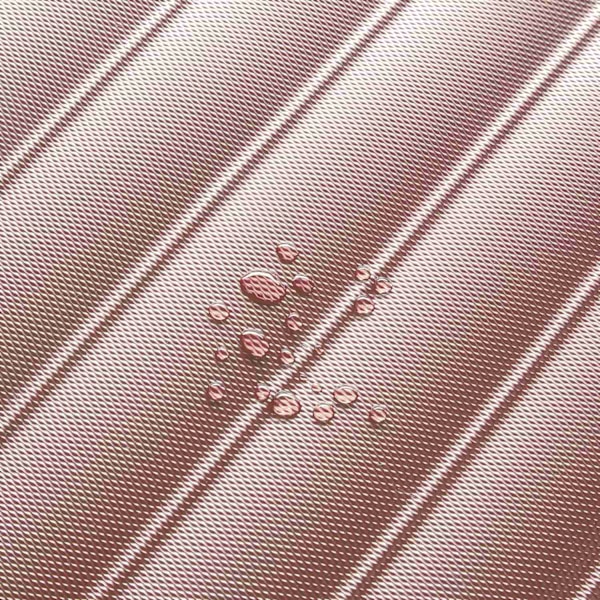 tectake Kuffertsæt Mila 4 stk. med bagagevægt -  rødguld RoseGold
