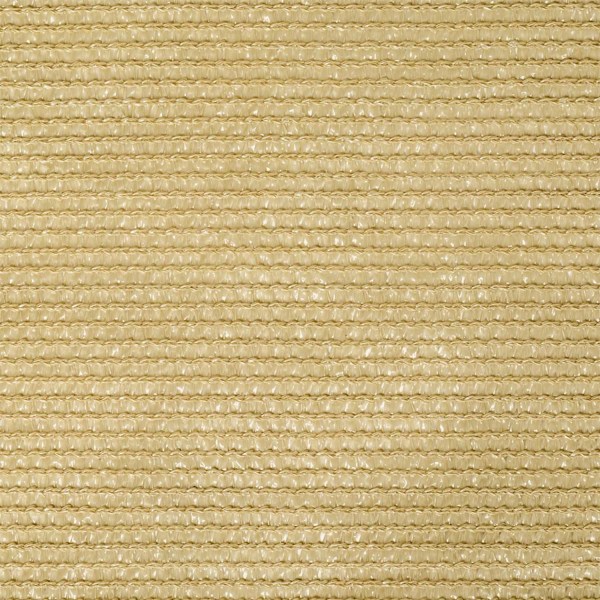 tectake Solsejl firkantet, beige - 360 x 360 cm 360 x 360 cm Beige