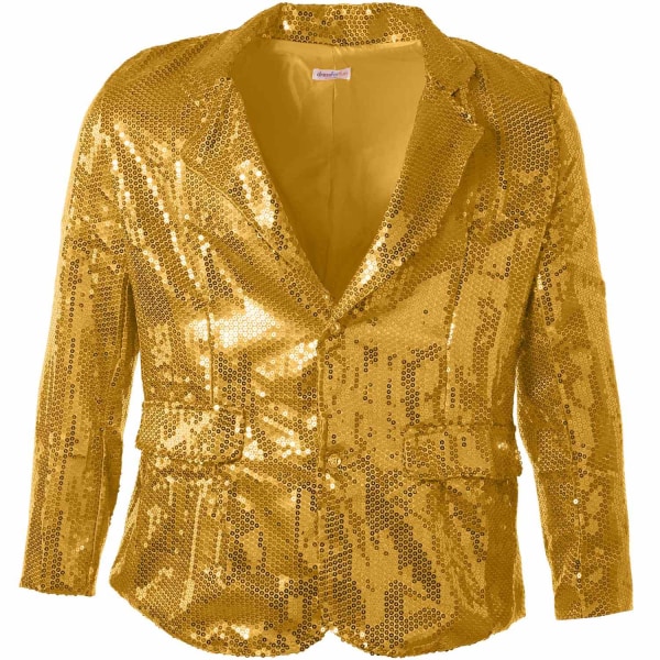 tectake Paillet jakke herrer guld Gold XXL