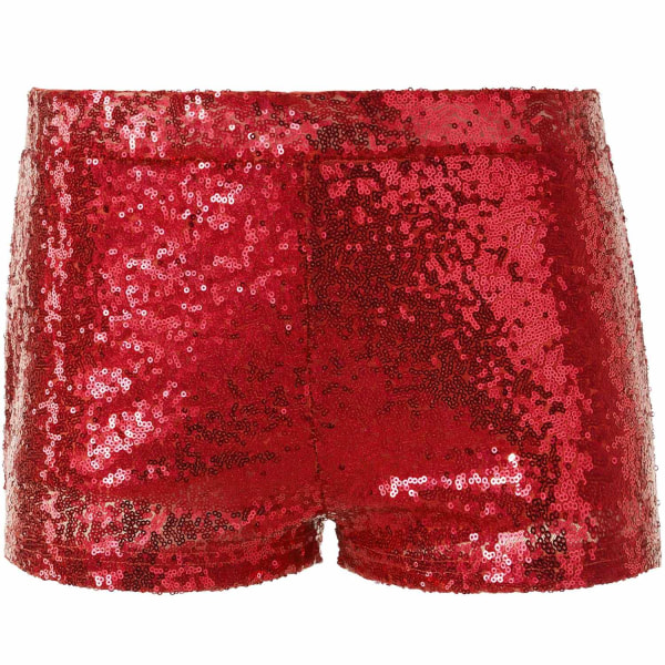 tectake Paillet shorts rød Red XL