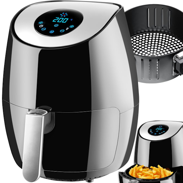 tectake Airfryer Mitch 3,6 l Black