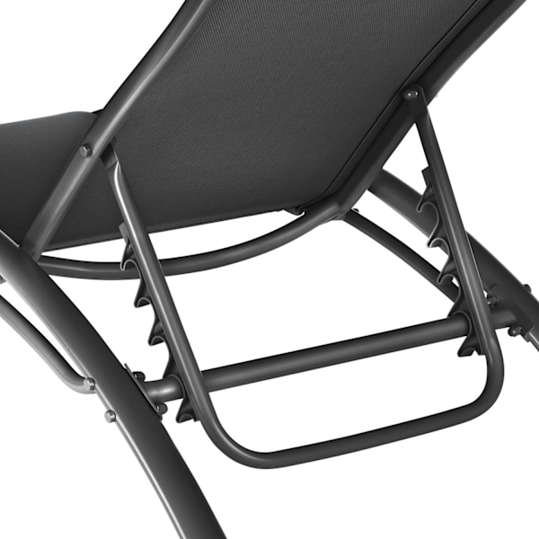 tectake 2 solsenge Alina -  sort Black