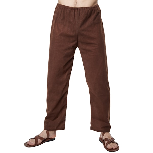 tectake Stenaldermand kostume Brown M