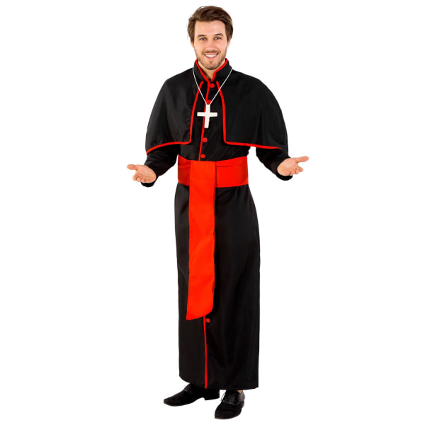 tectake Kardinal Giovanni kostume Black XXL