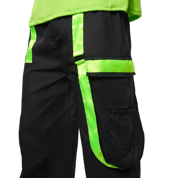 tectake Cool Raver kostume mand Green XXL