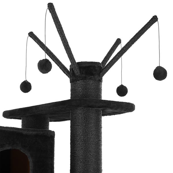 tectake Kradsetræ Gismo -  sort Black