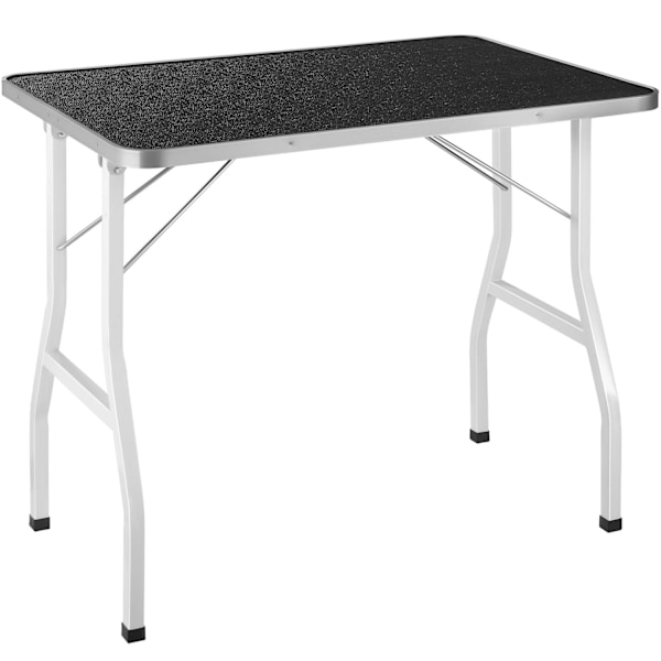 tectake Trimmebord med galge -  sort/hvid White